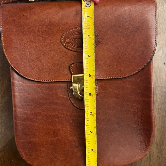 Vintage Oroton Leather Crossbody Satchel – Made in Australia - Picture 4 of 9